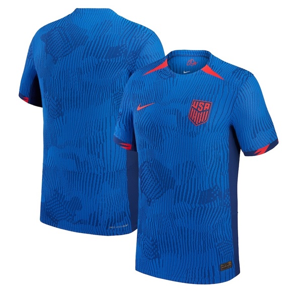 USMNT Nike 2023 Away Authentic Jersey - Royal - Picture 6 of 6